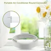 Portable Air Conditioner Exhaust Hose Connector Coupler ABS Produktbild-Vorschau 2