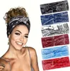 Sada 6 kusů dámských čelenek s paisley vzorem – elastické a Náhled obrázku produktu 1