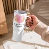 Mr. & Mrs. Panda Teetasse Faultiere Herz - Weiß - Geschenk, Produktbild-Vorschau 3