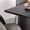 Esszimmerset GUARDA mit Tisch und 4 Stühlen, Schwarz & Grau Produktbild-Vorschau 4