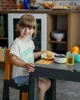 Teggi Tisch Multifunktional 3-in-1 Graphit Senf mit Zwei Produktbild-Vorschau 2