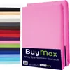 Buymax Spannbettlaken 200x200cm Doppelpack 100% Baumwolle Produktbild-Vorschau 1