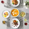 service de table 48 pièces avec bord noir, service combiné Voir les images du produit 6