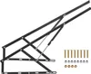 A black metal bed lift mechanism with included hardware, displayed against a white background. Náhled obrázku produktu