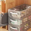 Transparentes 40 x 30 x 21 cm Schuhregal, Stapelbarer Produktbild-Vorschau 8