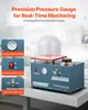 A vacuum casting machine with various control panels and a clear dome on a countertop. Anteprima dell’immagine prodotto