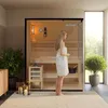 HOME DELUXE - Tradiční sauna - Shadow L - 150 x 120 x 190 Náhled obrázku produktu 3
