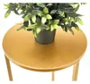 DanDiBo Blumenhocker Metall Gold Rund 70 cm Blumenständer Produktbild-Vorschau 4