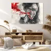 Bild auf Leinwand - Leinwandbild - Frau Gesicht Kunst - Produktbild-Vorschau 7