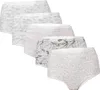confezione da 5 slip da donna con motivo, 100% cotone XL Anteprima dell’immagine prodotto 1