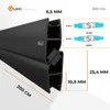 Magnetické těsnění do sprchového koutu, 200 cm, pro sklo o Náhled obrázku produktu 5