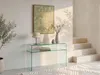 Wandkonsole 1 Ablage - Sicherheitsglas - Transparent - Produktbild-Vorschau 2