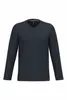 Kariban Mens long-sleeved V-neck T-shirt Produktbild-Vorschau 1