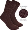 BRUBAKER 4 Paar Alpaka Socken mit Alpakawolle - Produktbild-Vorschau 4