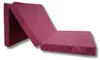 Natalia Spzoo vouwmatras 198x80x10 cm, paars - 3-delig Productafbeelding-voorbeeld 1