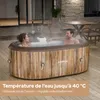 Arebos AR-HE-SPA2OHH, Braun, 650 mm, 22 kg Voir les images du produit 8