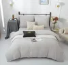 Pościel Satynowa Queen Premium 160x200 Szara z Bizą - Podgląd zdjęcia produktu 8