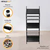 MetaloPro Weinregal Alsace – Schwarzes Metall-Flaschenregal Produktbild-Vorschau 2