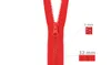 mumbi Reißverschluss teilbar 5mm 60cm Rot Kunststoff Produktbild-Vorschau 3