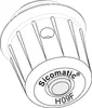 A 3D rendering of a valve component. Produktbild-Vorschau