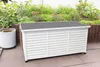 Kissenbox 132x66x61 cm Weiß Vintage Tannenholz Stahl Produktbild-Vorschau 5