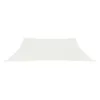 Möbel Sonnensegel 160 g/m² Weiß 3/4x2 m HDPE - Sonnenschutz Produktbild-Vorschau 2