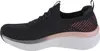 Side view of a black sneaker with pink accents and a white sole. Náhled obrázku produktu