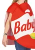 Babybel-Kostüm für Erwachsene rot - Einheitsgröße Produktbild-Vorschau 4