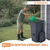 GARANTIA IBIZA regenton hoekig 200 L graphite grey incl. Productafbeelding-voorbeeld 2