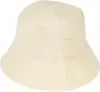 styleBREAKER Damen Fischerhut Papierstroh Sonnenhut, Creme Produktbild-Vorschau 2