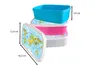 KitchenYeah® Lunchbox Brotzeit Brotdose 17x11 cm Weltkarte Produktbild-Vorschau 5