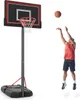COSTWAY Panier de basket mobile, 230-305 cm système de Voir les images du produit 1