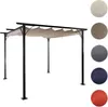 Pergola HWC-C42, pawilon ogrodowy, solidna rama 6cm + Podgląd zdjęcia produktu 8