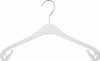 Kleiderbügel für Hemden und Blusen, 47 cm, weiß, NA47w, Produktbild-Vorschau 1