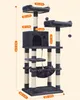 FEANDREA Kratzbaum 143cm, 2 kuschelige Produktbild-Vorschau 7