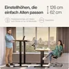 Desktronic HomePro Pied de bureau électrique réglable en Voir les images du produit 8