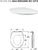 Grohe Sedile WC Bau Ceramic, bianco alpino, 1 pz. Anteprima dell’immagine prodotto 5