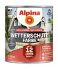 Alpina Wetterschutzfarbe 0,75 L schiefergrau Produktbild-Vorschau 1