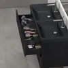 doporro Mobile Bagno Sospeso con Lavabo in Resina Minerale Anteprima dell’immagine prodotto 6