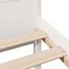vidaXL Massivholzbett ohne Matratze Weiß 120x200 cm Produktbild-Vorschau 7
