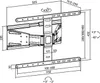 VALUE TV-Wandhalterung, ultra-slim, 43-90 Zoll, bis 50 kg Produktbild-Vorschau 16