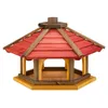 MAZUR Vogelhaus aus Holz 56x44x37 cm – wetterfestes Produktbild-Vorschau 1