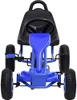 vidaXL Pedálová motokára s pneumatikami Modrá Náhľad obrázku produktu 2