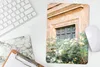 MuchoWow® Mauspad Mousepad Architektur - Tür - Blumen - Produktbild-Vorschau 5