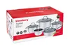9-Teiliges Topfset Klausberg Kb-7215 Stahl 18/10 Produktbild-Vorschau 13