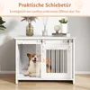 COSTWAY gabbia per cani, box per cani per casa, cuccia per Anteprima dell’immagine prodotto 5