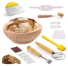 10-teiliges Gärkörbchen Brot Set 23cm mit Backzubehör Produktbild-Vorschau 1