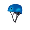 Micro Kinderhelm Fahrrad Tretroller Blau Metallic mit LED Produktbild-Vorschau 1