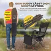 Faltbuddy Campingstuhl Faltbar 180 kg 2in1 mit Produktbild-Vorschau 8