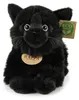 Peluche Gatto Nero 22 Cm Ecologico Anteprima dell’immagine prodotto 4